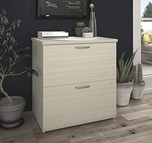 Bestar Universel Lateral File Cabinet, 29W, White Chocolate