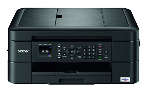 Brother MFC-J480dw Wireless Inkjet Color All-in-One Printer with Auto Document Feeder Dash Replenishment Enabled 1.8"
