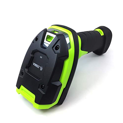 Zebra DS3608-ER (Extended Range) Ultra-Rugged Handheld Corded 2D Barcode Scanner/Imager Kit (1D, 2D, PDF417, QR Code), Includes Heavy Duty Stand and USB Cable (Renewed)