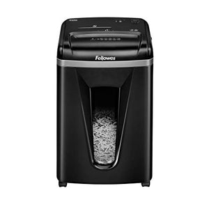 Fellowes 450M 9-Sheet Micro-Cut Office Paper Shredder with Auto Reverse Jam Prevention Feature and SilentShred Noise Control Technology (4074001)
