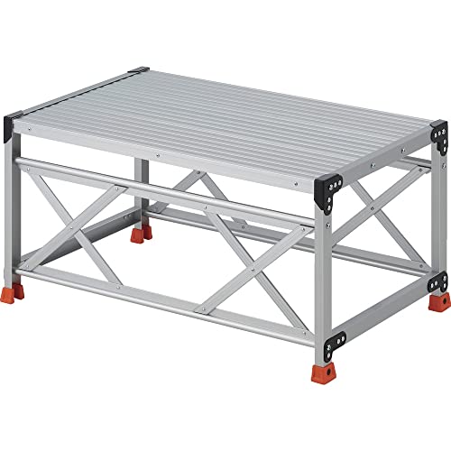 Trusco TSF-11065 Work Tread, 1 Tier, Height 0.2 ft, Top Plate 39.4 x 23.6 inches