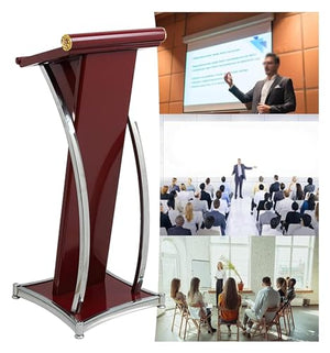 CAMBOS Wood Lectern Podium Stand