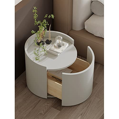 BinOxy Night Stand Bedside Table Ins Style Bedroom Small Storage Cabinet