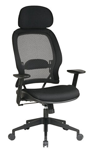 Chair,AIR Grid,HIGHBACK,BK