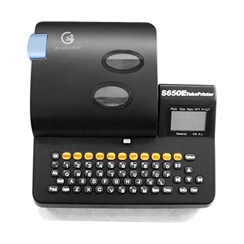 PVC Tube Printer S650E Cable ID Label Printer Wire Marking Machine for Ferrule Label Tape Printing Wire Maker