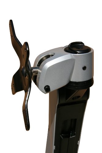 Mount-It! MI-55111 3 Height Adjustable, Articulating, Full Motion Arms Desk Mount for LCD, LED, Samsung, Sony, LG, KFDtech, HP, Phillips, ViewSonic, Panasonic, Element, Vizio, 13, 20, 24, 27, Computer Monitor Display Screens, VESA 75x75 100x100