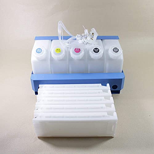 zzsbybgxfc Accessories for Printer PRTA32305 CISS Bulk Ink System for Ep-s0n SC T3200 T5200 T7200 with Stable Chip T6941-T6945 Continous Ink System
