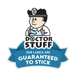 Doctor Stuff - Alphabet Letters for File Folders, 1 Pack Each A-Z Plus Mc, 6075 Labels, NO File Box or Indexes, Barkley/Sycom FABKM - BRAM Series Compatible Alpha Stickers, 1" x 1-1/2", 27 Packages