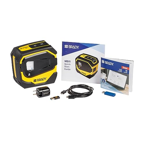 Brady M511 Portable Wireless Industrial Label Printer, Bluetooth Compatible