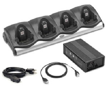 Motorola MC9000 4 Slot Charging Cradle - CHS9000-4001C / AC Line Cord / Power Supply / Compatible with MC9090 MC9190 MC9060