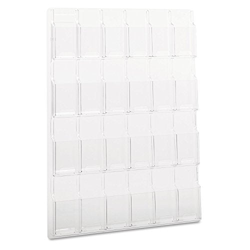 SAF5601CL - Safco 24 Pamphlet Pockets Display Rack
