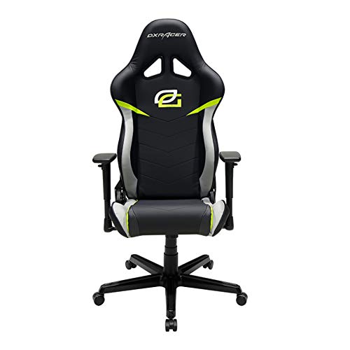 DXRacer OH/RZ114/NEG Optic Gaming Chair with Pillows