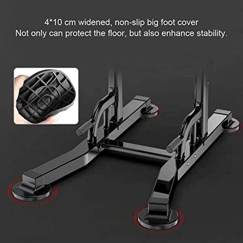 SJNQJJ Pull Ups Strength Training Equipment Strength Training Dip Stands Freestanding Dip Station Adjustable Pull-Up Bars Multifunction Power Tower Strength Training for Home Gym
