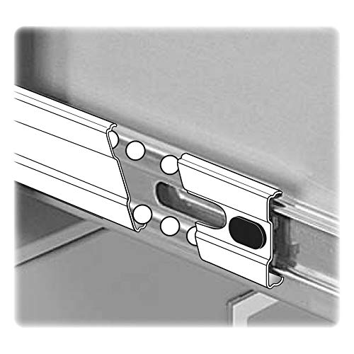 Lorell 2-Drawer Vertical File, Legal, 18 by 26-1/2 by 28-3/8-Inch, Light Gray
