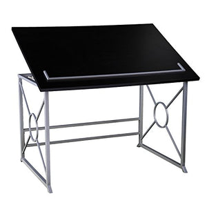 Adjustable Drafting Writing Table - Tilt Top Drawing Desk - 19 Height Variations