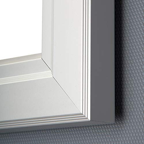 Enclosed Bulletin Board with Locking Door for Outdoor Use, Magnetic Backing, 9X(8.5x11) - Silver Aluminum Weatherproof Notice Board