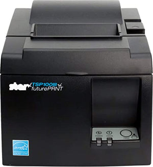 Star Micronics TSP143IIIW Wi-Fi Thermal Receipt Printer - Gray (Renewed)