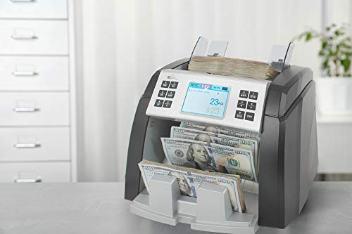Royal Sovereign, RSIRBCEP1600, RBC-EP1600 Bank Grade Counter, 1 Each, Black