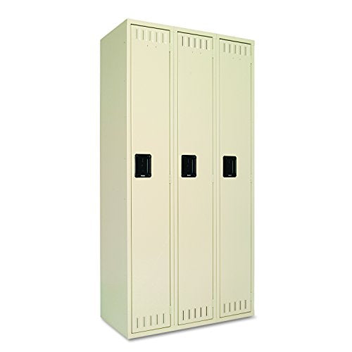 Tennsco STS121872CSD 36 by 18 by 72-Inch Single Tier Locker, 1 Shelf, Sand