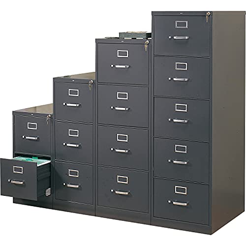 HON Office Filing 310 Cabinet, 2-Drawer, Charcoal