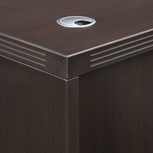 Mayline ARD7230LDC Aberdeen 72"W x 30"D Straight Front Rectangle Desk, Mocha Tf