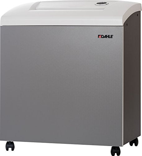 Dahle 40514 Cross Cut Paper Shredder with SmartPower Energy Management, 20 Sheet Capacity, Shreds CDs, Staples, Credit Cards - Security Level P-4