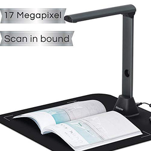 iOCHOW S3 Book & Document Camera, 17MP High Definition Professional Book Document Scanner, Auto-Flatten & Deskew Tech, Max A3 Size, Smart Multi-Language OCR, SDK & Twain for Office and Education