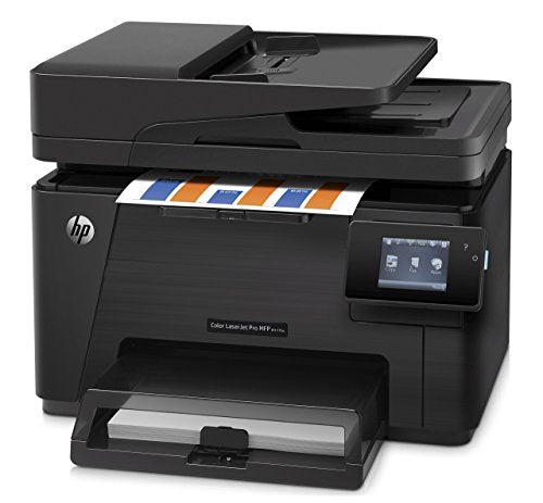 HP Laserjet Pro M177fw Wireless All-in-One Color Printer, (CZ165A) (Renewed)
