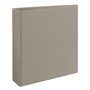 Avery Heavy-Duty View Binder with 2-Inch One Touch EZD Rings, Sand, 1 Binder (79333)