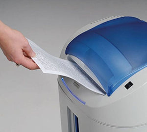 KOBRA +2 SS7 Professional Personal and Deskside Straight Cut Shredder; 2 Shredder Functions: up to 26 Sheets of Paper at a time or CD-Roms, DVDs and Credit Cards
