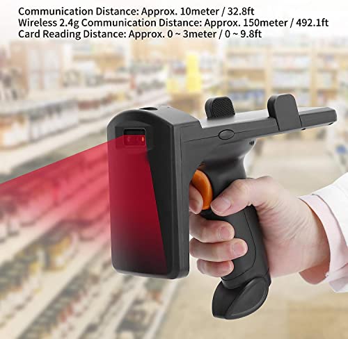 MaGiLL Wireless Barcode Scanner, 2.4G Bluetooth Handheld DualMode Screen Scanning for Windows/iOS/Android