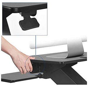 WYKDL Ergonomic Standing Desk Converter - White