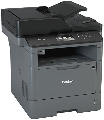 Brother Monochrome Laser Printer, Multifunction Printer and Copier, DCP-L5500DN, Flexible Network Connectivity, Duplex Printing, Mobile Printing & Scanning, Amazon Dash Replenishment Enabled