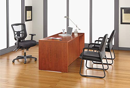 Alera Valencia Series 66 by 30 by 29-1/2-Inch Desk Shell, Medium Cherry