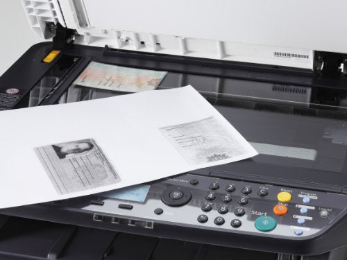 Kyocera 1102PN2US0 ECOSYS M2535dn Black and White Multifunctional Network Printer; Standard Print, Copy, Fax and Color Scan; Fast Output Speed of 37 Pages per Minute; Resolution 600 x 600 dpi