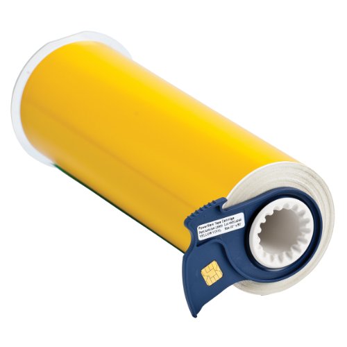 Brady 13563 PowerMark 50' Length x 10" Width, B-580 Vinyl Film, Yellow Indoor/Outdoor Tape