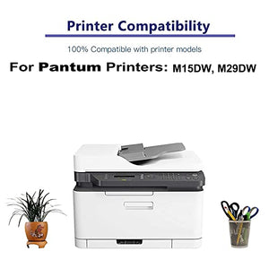 2-Pack Compatible High Capacity TL48A Imaging Toner Cartridge use for Pantum M15DW, M29DW Printer (Black)