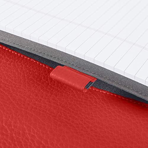 Leatherology Scarlet Tablet Portfolio Padfolio Compatible with 12.9 Inch iPad Pro