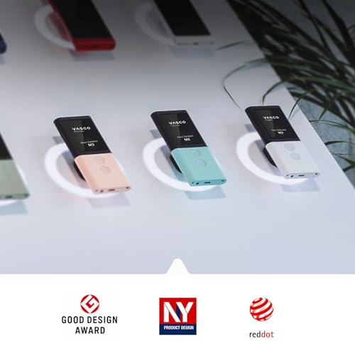 Vasco Electronics Vasco M3 Language Translator Device | Free Internet in 200 Countries | Photo Translation | European Brand