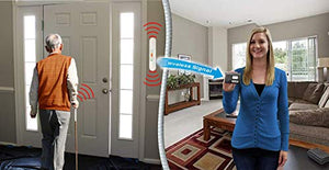 Smart Caregiver Corporation Senior DepartAlert™ Anti-Wandering Door Bar System with Pager