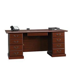 Sauder 109843 Heritage Hill Executive Desk, Classic Cherry Finish