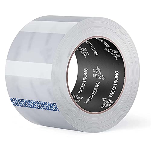 Packstrong Industrial Grade Clear Packing Tape (60 Rolls) - 110 Yards per Roll - 3" Wide x 2.0 mil Thick, Acrylic Adhesive Heavy Duty Tape for Box Office Moving Packaging Shipping