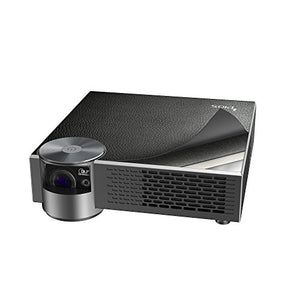 PIQS V 1100 Lumens DLP Portable Projector, Multimedia Video Projector Supporting 1080P, HDMI, USB, for Movie Theater, TVs, Laptops, Games, Smartphones
