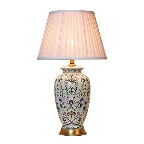 505 HZB Bedroom Bedside Lamp, Living Room Study Desk Lamp, American Country Lamp