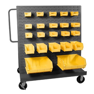 Durham Steel/Iron A-Frame Truck with Louvered Panels on Both Sides, AF-3048-LP-95