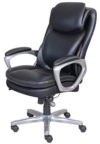 Serta Smart Layers Arlington AirManager Chair, Black