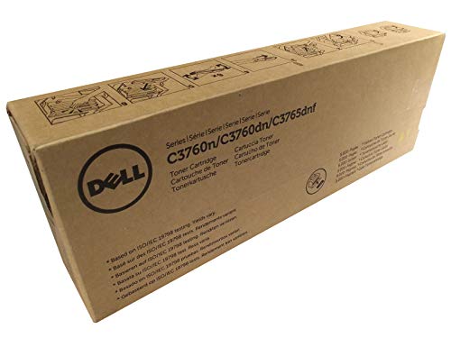 Dell KGGK4 Yellow Toner Cartridge C3760N/C3760DN/C3765DNF Color Laser Printer