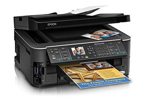 Epson WorkForce 630 Wireless All-in-One Color Inkjet Printer, Copier, Scanner, Fax (C11CB07201)