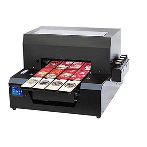 Automatic LED UV Inkjet Printer, A3 DIY Flatbed Digital Printer for Variety of Materials Like Plastic, PC, PVC, TPU, Acrylic, Wood,Phone Cases. Multifunctional Printer.(A3)