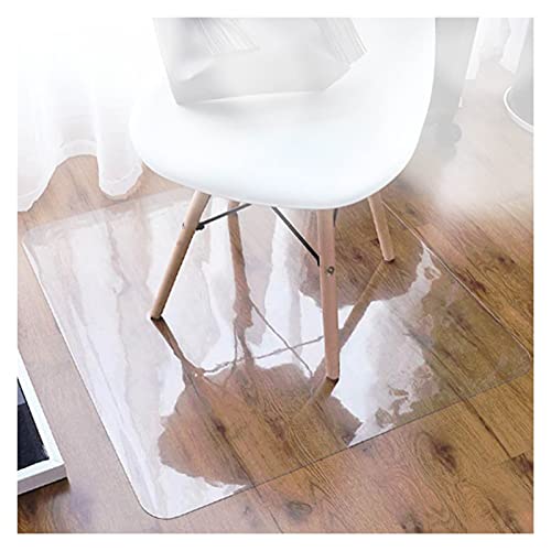 KUAIE Transparent Floor Mat for Hard Floor, Oil & Scratch Resistant, Customizable - 1.5mm, 180x250cm